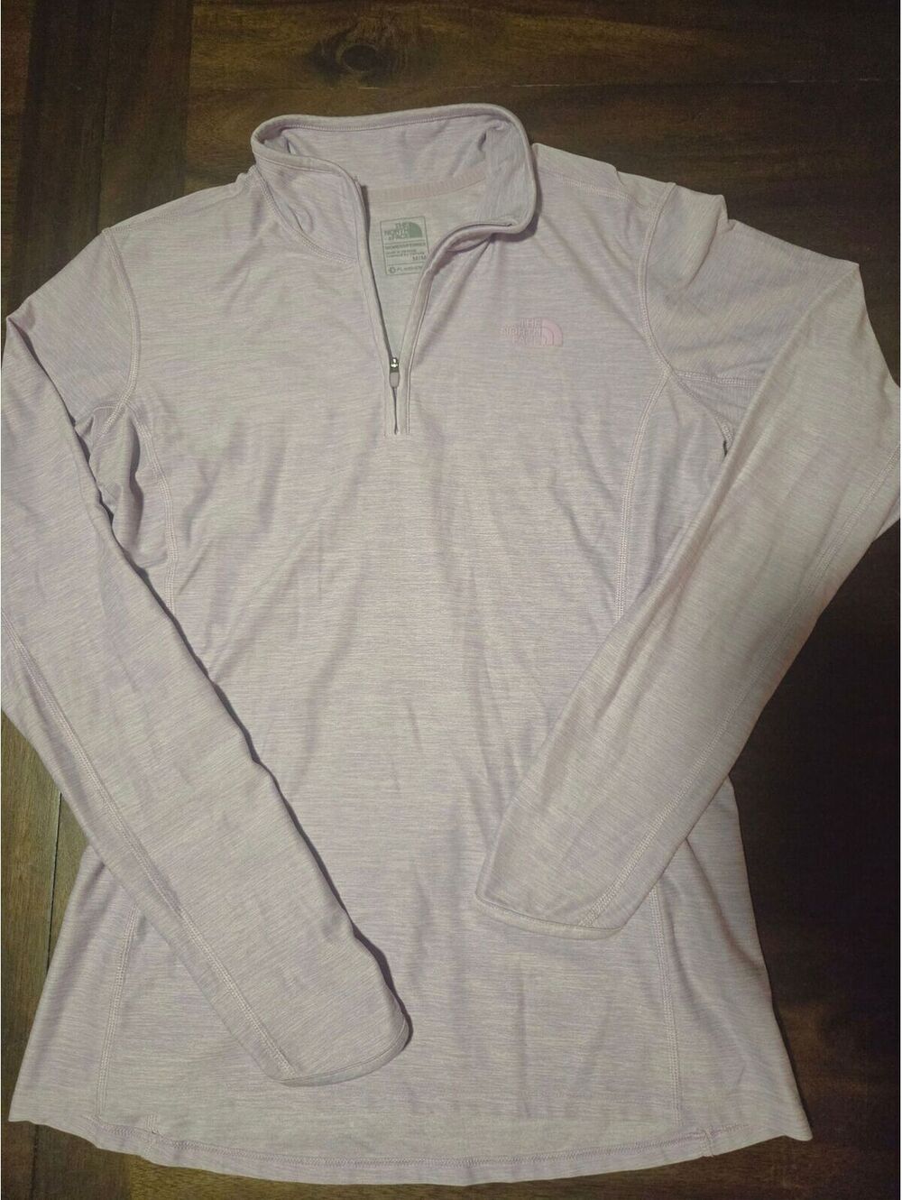 Lavender Heathered Northface Quarter Zip